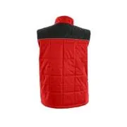 Weste CXS SEATTLE, Winter, Herren, rot-schwarz, Größe S