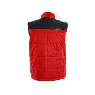 Herren Winterweste SEATTLE, rot-schwarz, Gr. 3XL Herren Winterweste SEATTLE, rot-schwarz, Gr. 3XL