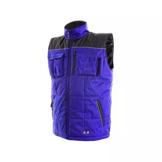 Herren Winterweste SEATTLE, blau-schwarz, Größe XL Herren Winterweste SEATTLE, blau-schwarz, Größe XL