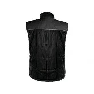 Herren Winterweste SEATTLE, schwarz-grau, Größe L Herren Winterweste SEATTLE, schwarz-grau, Größe L