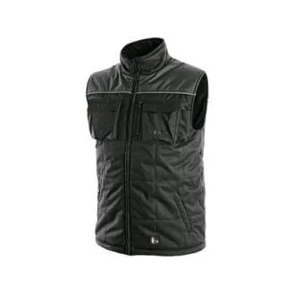 Weste CXS SEATTLE, Herren, Winter, Fleece, schwarz-grau, Größe 2XL Weste CXS SEATTLE, Herren, Winter, Fleece, schwarz-grau, Größe 2XL