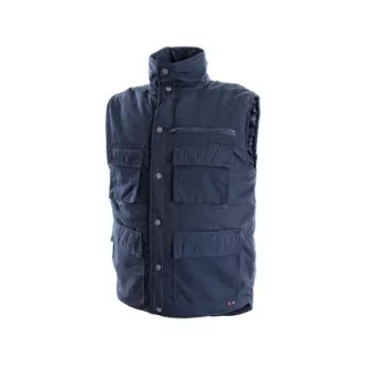 Herren Winterweste DENVER, blau, Größe XL