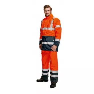BI ROAD Jacke HV orange / marine S BI ROAD Jacke HV orange / marine S