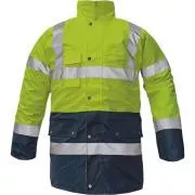 BI ROAD Jacke HV gelb / marine L
