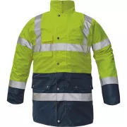 BI ROAD Jacke HV gelb / marine XXXL