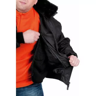PILOT Jacke schwarz XL