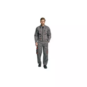 DESMAN Jacke grau / orange 52