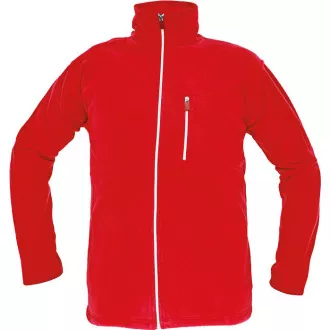 KARELA Fleecejacke weiß L