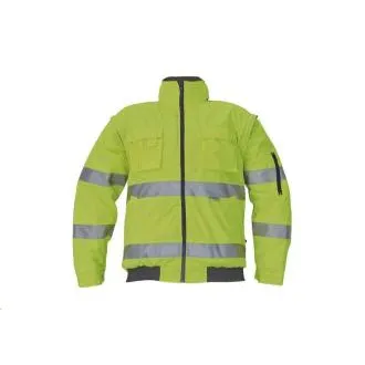 CLOVELLY Pilotenjacke HV gelb XS CLOVELLY Pilotenjacke HV gelb XS