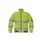 CLOVELLY Pilotenjacke HV gelb 2XL