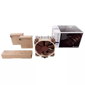 NOCTUA CPU-Kühler NH-U12S, 1x 120mm, LGA1851, AM5, braun/silber