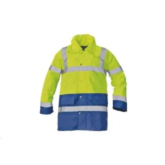 SEFTON HV-Jacke gelb/royalblau 3XL