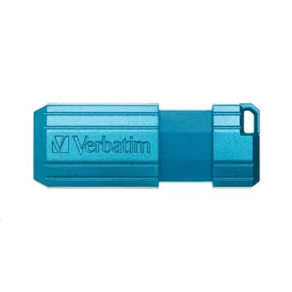 VERBATIM Flash Disk 32GB Store 'n' Go PinStripe, Caribbean Blue