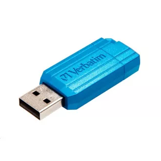 VERBATIM Flash Disk 32GB Store 'n' Go PinStripe, Caribbean Blue