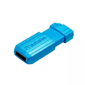 VERBATIM Flash Disk 32GB Store 'n' Go PinStripe, Caribbean Blue