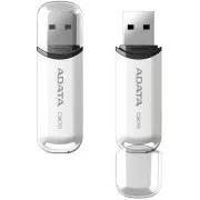 ADATA Flash Disk 32GB C906, USB 2.0 Classic, weiß