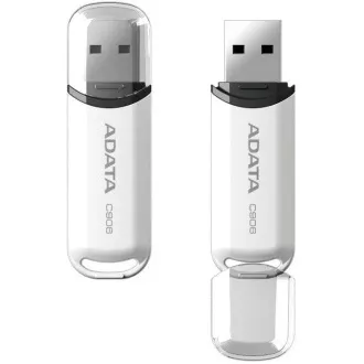 ADATA Flash Disk 32GB C906, USB 2.0 Classic, weiß