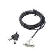 DICOTA Sicherheitskabel Nano Lock Ultra Slim masterkey 2,5x6 mm Schlitz