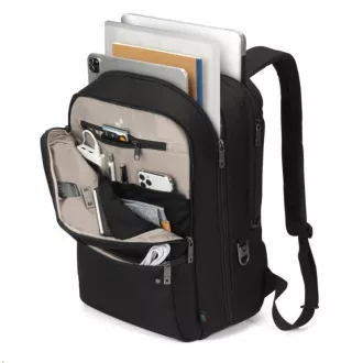 DICOTA-Rucksack FIVE 14-16, Schwarz