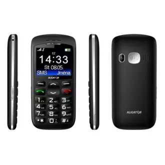Aligator A670 Senior, schwarz + Ladestation Aligator A670 Senior, schwarz + Ladestation