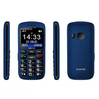 Aligator A670 Senior, blau + Ladestation Aligator A670 Senior, blau + Ladestation