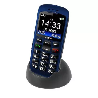 Aligator A670 Senior, blau + Ladestation Aligator A670 Senior, blau + Ladestation