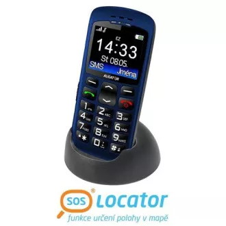 Aligator A670 Senior, blau + Ladestation Aligator A670 Senior, blau + Ladestation