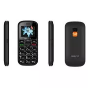 Aligator A321 Senior Dual SIM, grau-schwarz + Ladestation