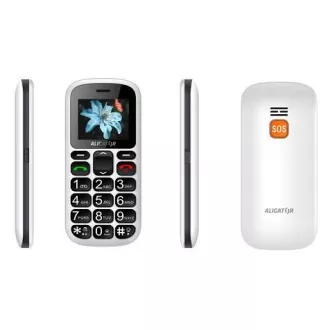 Aligator A321 Senior Dual SIM, weiß + Ladestation Aligator A321 Senior Dual SIM, weiß + Ladestation
