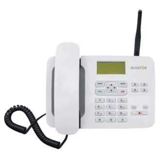 Aligator GSM-Tischtelefon T100, weiß Aligator GSM-Tischtelefon T100, weiß