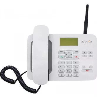 Aligator GSM-Tischtelefon T100, weiß Aligator GSM-Tischtelefon T100, weiß