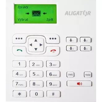 Aligator GSM-Tischtelefon T100, schwarz Aligator GSM-Tischtelefon T100, schwarz