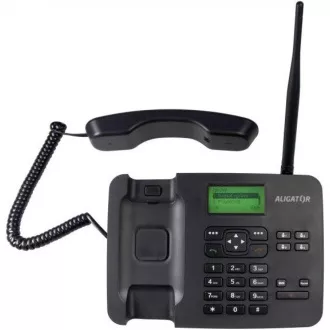 Aligator GSM-Tischtelefon T100, schwarz Aligator GSM-Tischtelefon T100, schwarz