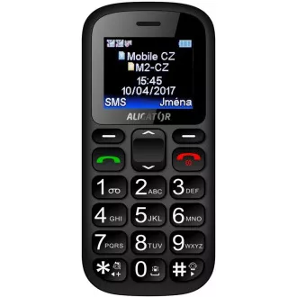 Aligator A321 Senior Dual SIM, rot-schwarz + Ladestation Aligator A321 Senior Dual SIM, rot-schwarz + Ladestation