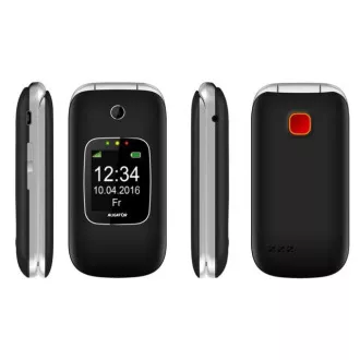 Aligator V650 Senior, schwarz-silber + Ladestation