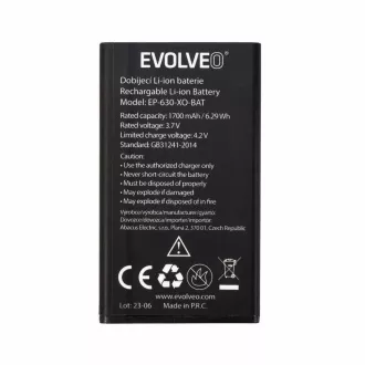 EVOLVEO Original-Akku 1700 mAh für EasyPhone XO