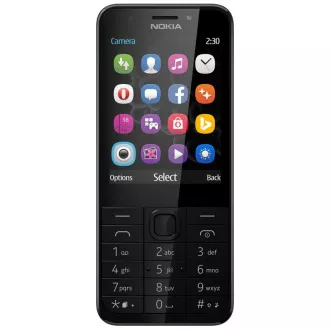 Nokia 230 Dual-SIM, Dunkelsilber