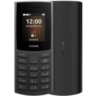 Nokia 105 Dual SIM, 4G, schwarz (2023) - Unverpackt Nokia 105 Dual SIM, 4G, schwarz (2023) - Unverpackt