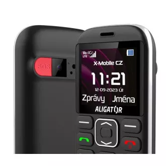 Aligator A720 4G Senior, schwarz Ladestation Aligator A720 4G Senior, schwarz Ladestation