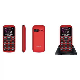 Aligator A720 4G Senior, rot und schwarz   Ladeständer