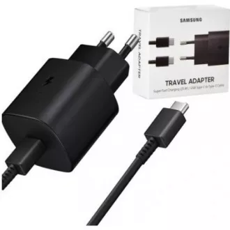 Samsung Reiseladegerät EP-TA800XWE, Quickcharge 25W, USB-C Anschluss, weiß