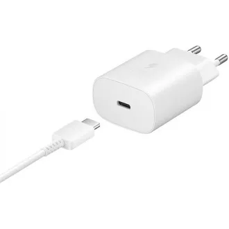 Samsung Reiseladegerät EP-TA800NWE, Quickcharge 25W, USB-C, weiß Samsung Reiseladegerät EP-TA800NWE, Quickcharge 25W, USB-C, weiß