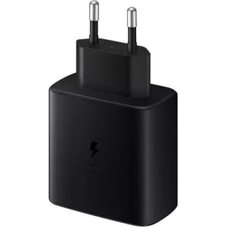 Samsung Reiseladegerät EP-T4510XBE, Schnellladung 45W, USB-C USB-C Datenkabel, schwarz Samsung Reiseladegerät EP-T4510XBE, Schnellladung 45W, USB-C USB-C Datenkabel, schwarz
