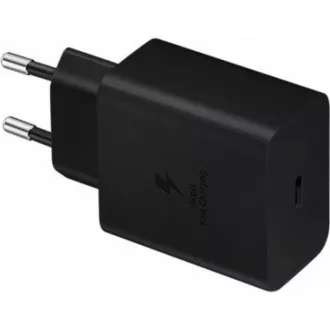 Samsung Reiseladegerät EP-T4510XBE, Schnellladung 45W, USB-C USB-C Datenkabel, schwarz Samsung Reiseladegerät EP-T4510XBE, Schnellladung 45W, USB-C USB-C Datenkabel, schwarz