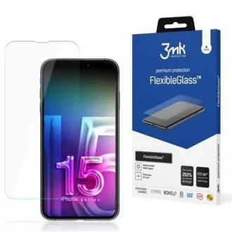 3mk Hybridglas FlexibleGlass für Apple iPhone 15 Plus