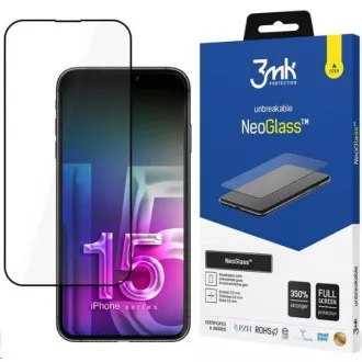 3mk NeoGlass Schwarz für Apple iPhone 15 Pro