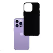 3mk Schutzhülle Matt Case für Apple iPhone 15 Pro, Schwarz