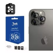 3mk Kamera-Protektor Objektivschutz Pro für Apple iPhone 15 Pro Max, Graphit