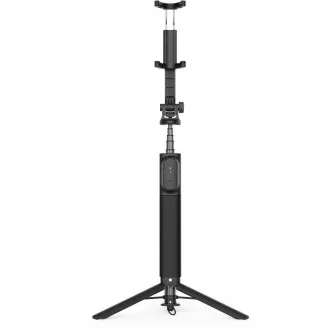 FIXED Selfie-Stick mit Snap XL Stativ und kabellosem Auslöser, 1/4" Gewinde, schwarz FIXED Selfie-Stick mit Snap XL Stativ und kabellosem Auslöser, 1/4" Gewinde, schwarz