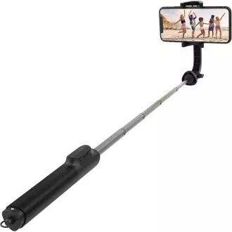 FIXED Selfie-Stick mit Snap XL Stativ und kabellosem Auslöser, 1/4" Gewinde, schwarz FIXED Selfie-Stick mit Snap XL Stativ und kabellosem Auslöser, 1/4" Gewinde, schwarz